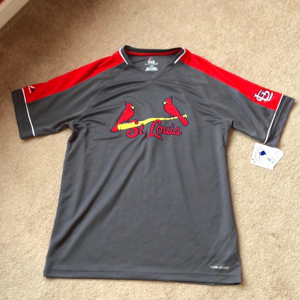 Majestic Cardinals Baseball Shirt